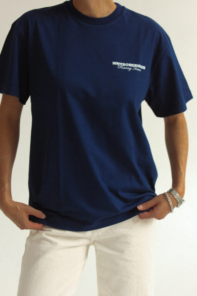 Formula 1 Granatowy T-shirt Oversize - obrazek 3