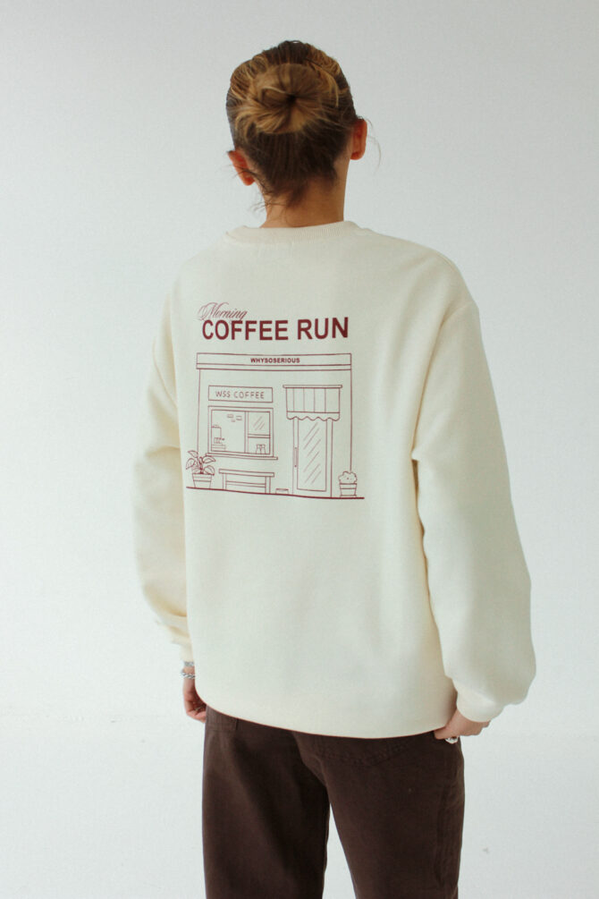 Bluza WSS Coffee Ivory - obrazek 4
