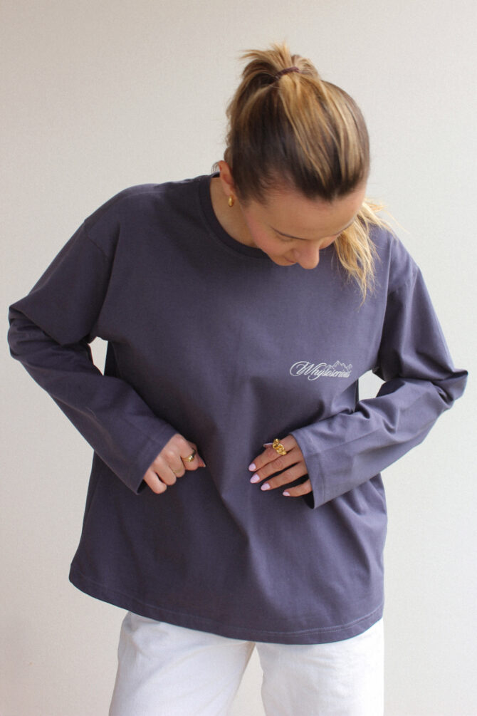 Longsleeve Mountain Graphite - obrazek 5