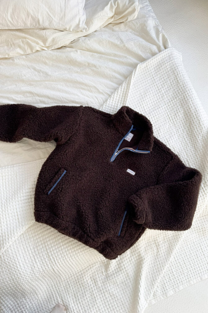 Kurtka Merino Wool Anorak Chocolate
