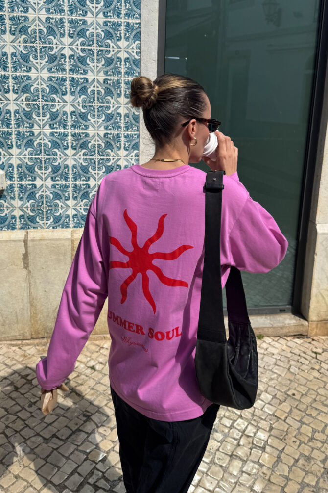 Longsleeve Summer Soul Pink - obrazek 3