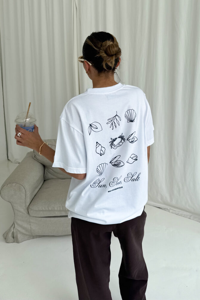 T-shirt Salt White - obrazek 5