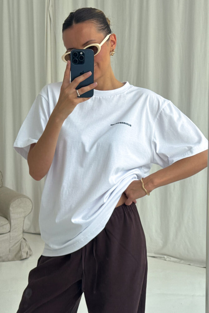T-shirt Salt White - obrazek 2