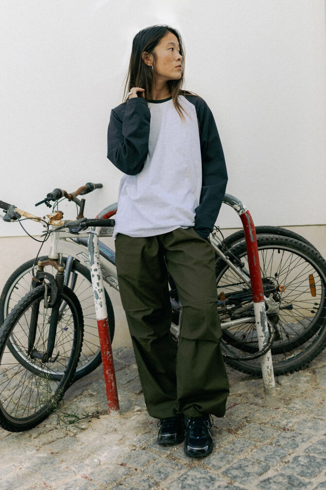 Spodnie Cargo Cotton Khaki - obrazek 2
