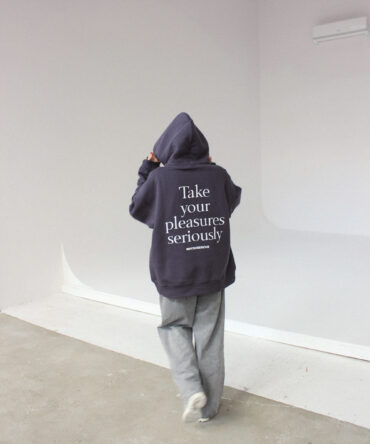 Bluza z kapturem Pleasures Vintage Blue