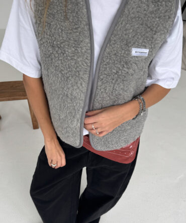 Kamizelka Merino Wool Grey