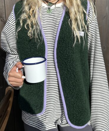 Kamizelka Merino Wool Forest Green