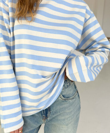 Longsleeve Heavy Stripes Blue