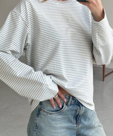 Longsleeve Stripes Grey