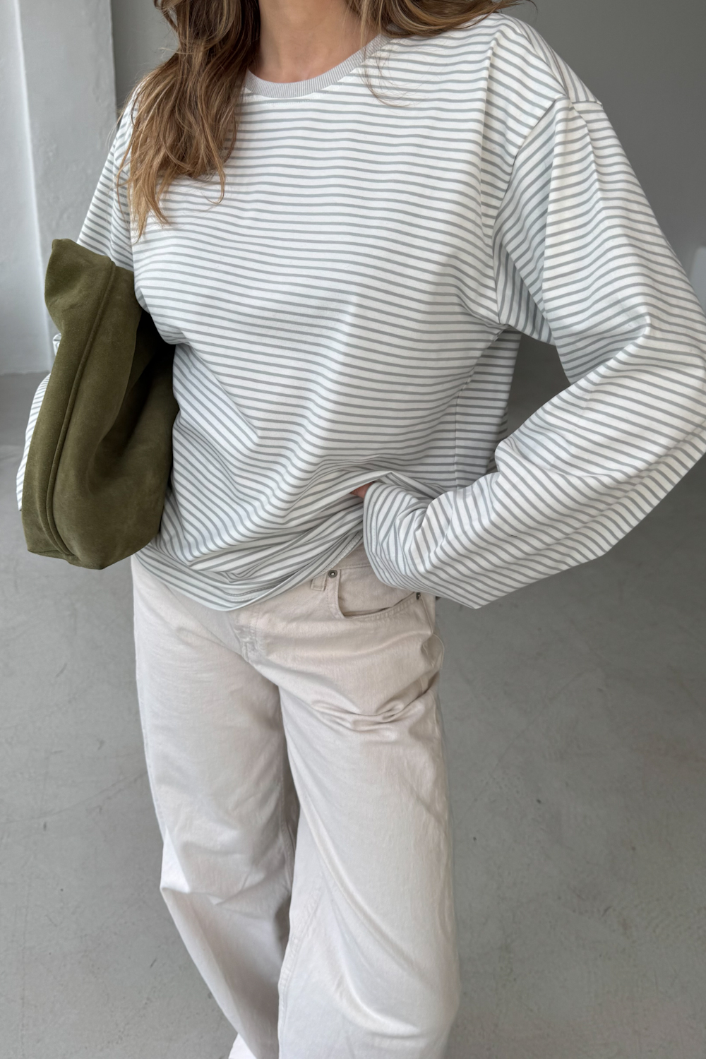 Longsleeve Stripes Grey - obrazek 2