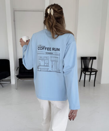WSS Coffee Blue Longsleeve