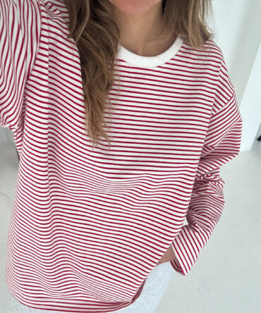 Longsleeve Red Stripes