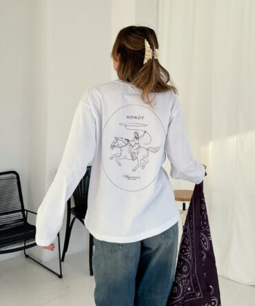 Longsleeve White Howdy