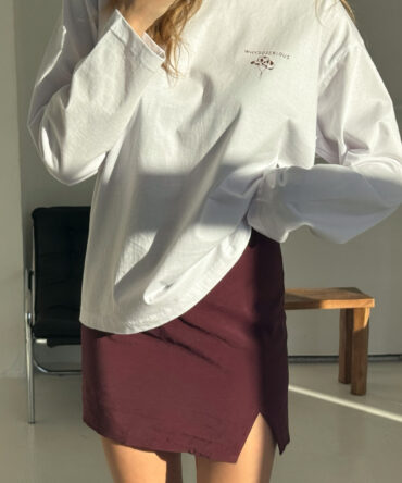 Spódnica Lagoa Burgundy