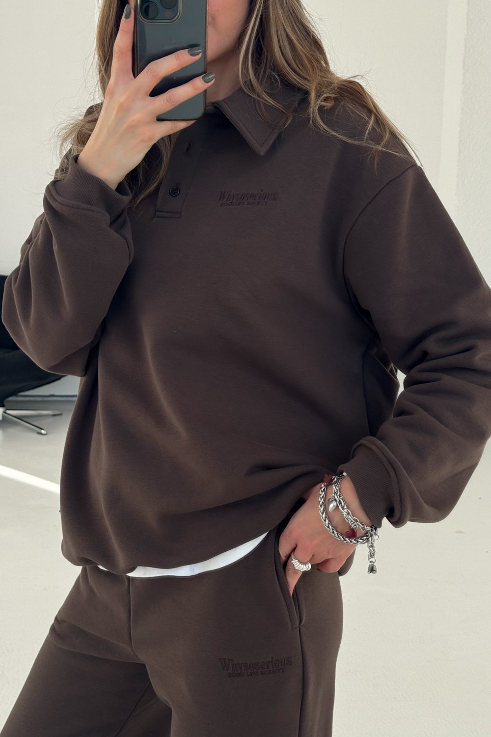 Bluza Polo WSS Brown
