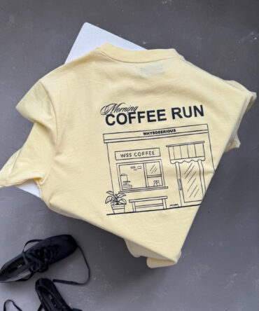 WSS Coffee Run Yellow T-shirt