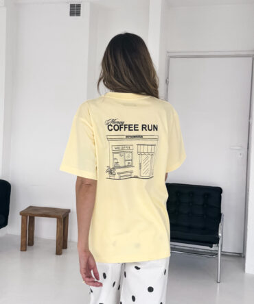 WSS Coffee Run Yellow T-shirt