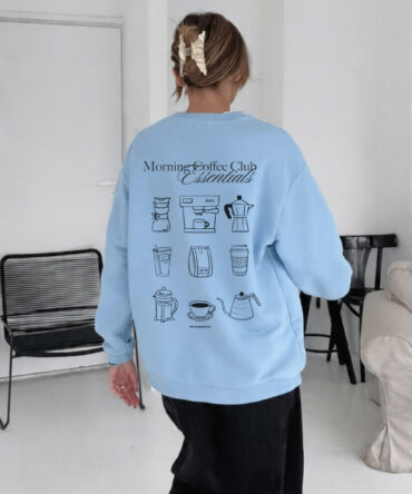 Bluza Coffee Błękitna