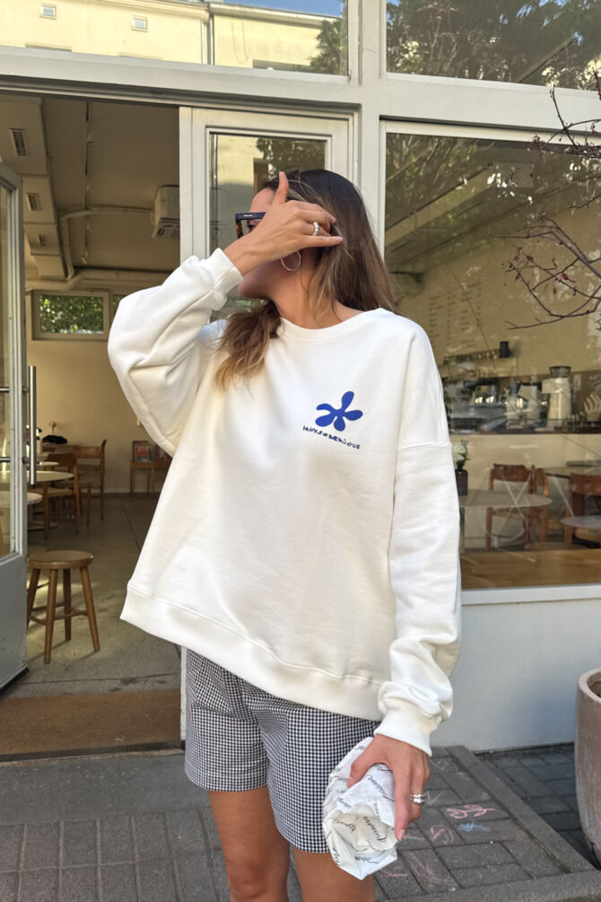 Bluza Cloud Waves Ecru - obrazek 3