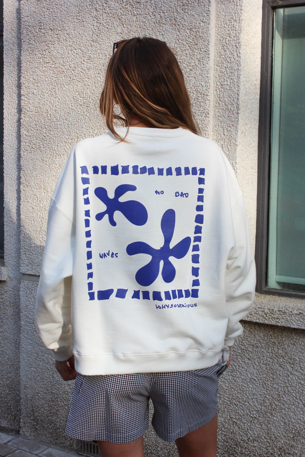 Bluza Cloud Waves Ecru - obrazek 5