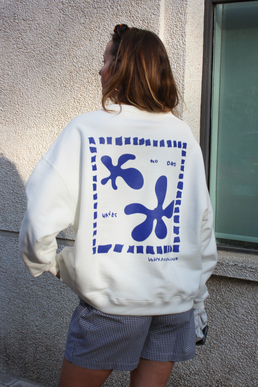 Bluza Cloud Waves Ecru - obrazek 4