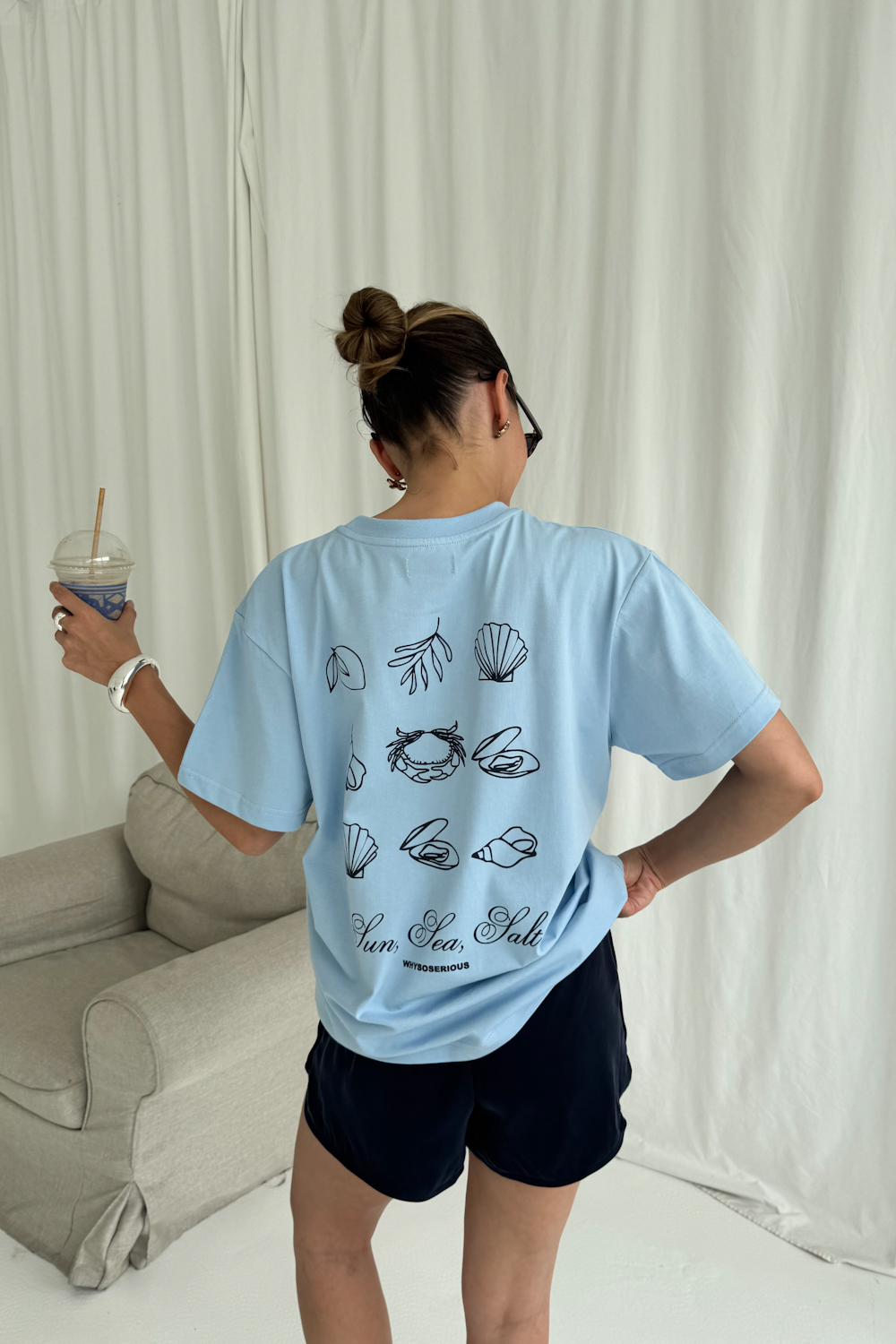 T-shirt Salt Baby Blue - Image 4
