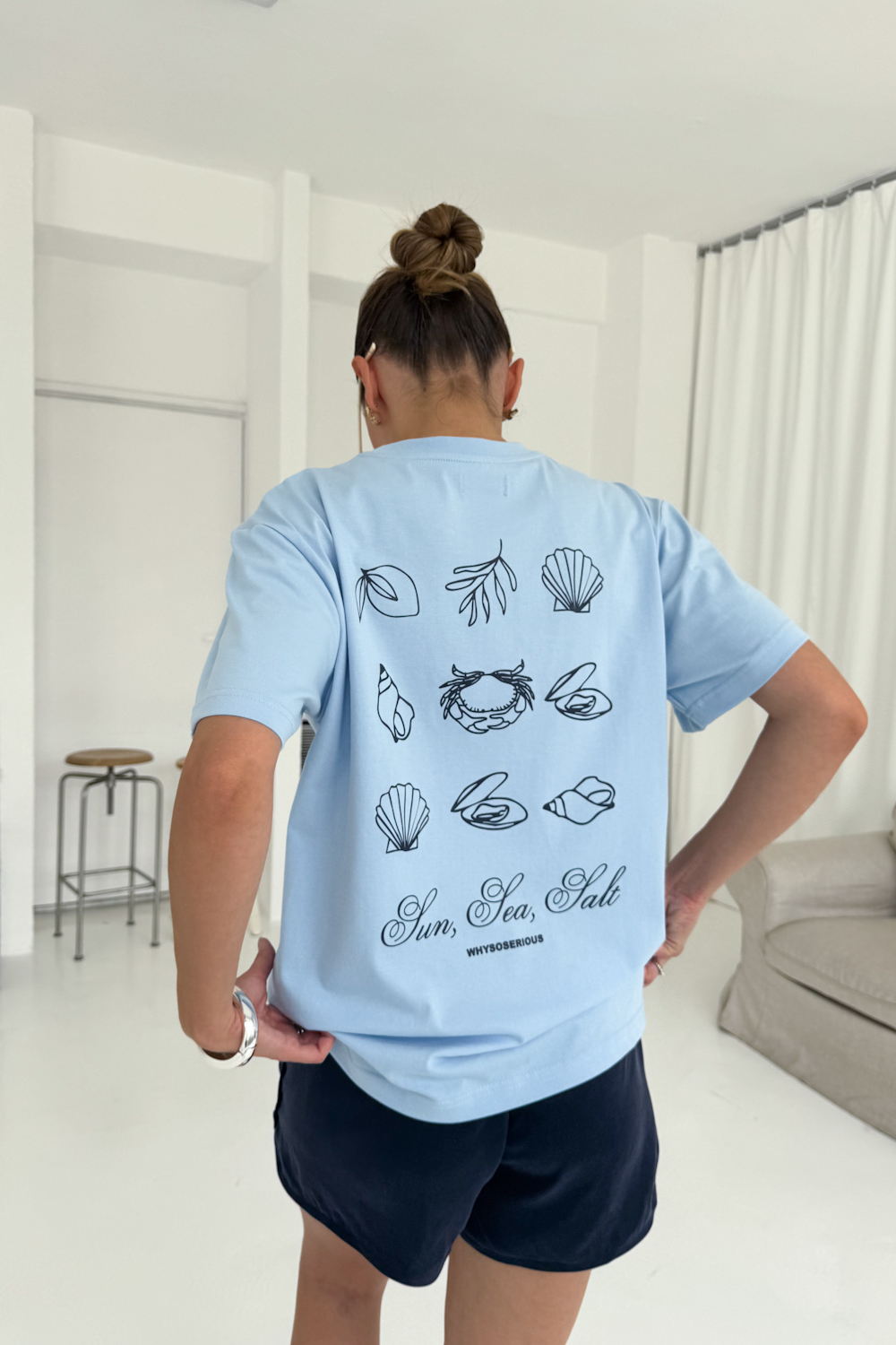 T-shirt Salt Baby Blue - Image 3