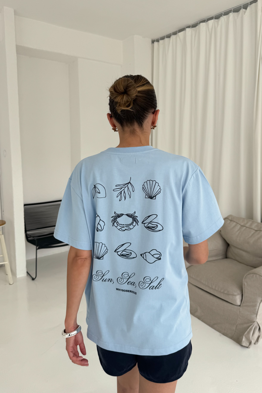 T-shirt Salt Baby Blue