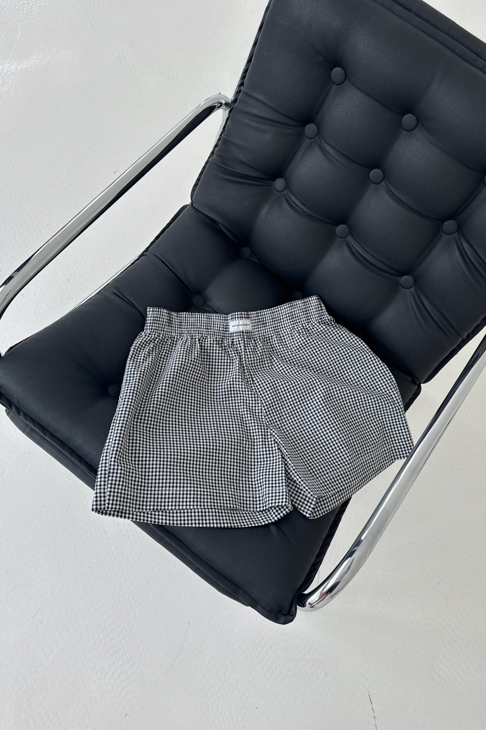 Szorty Boxer Vichy Black - Image 2