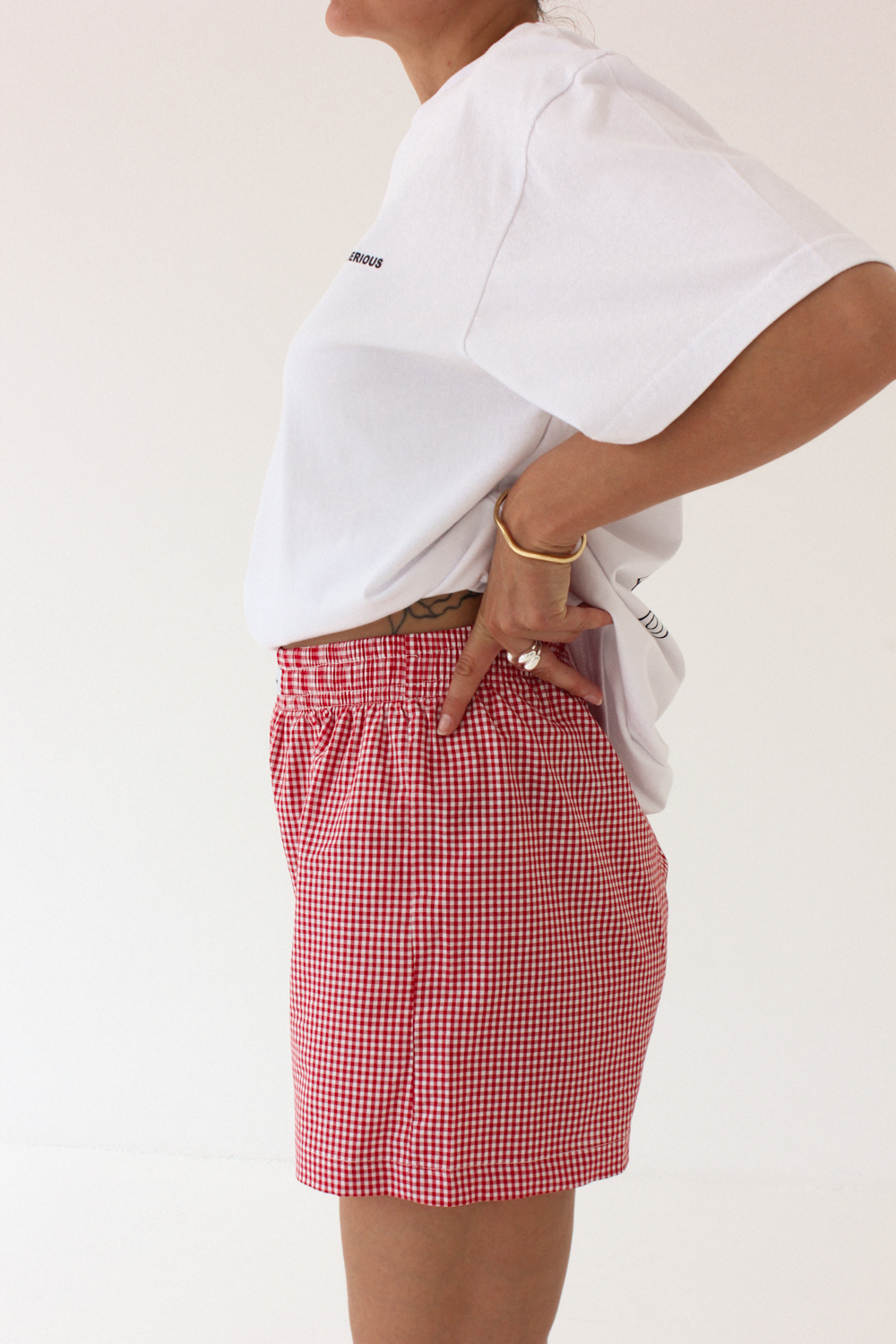 Szorty Boxer Vichy Red - Image 2