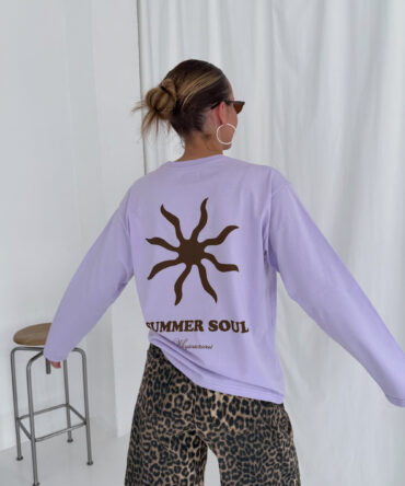 Longsleeve Summer Soul Lilac