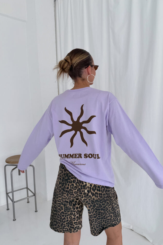 Longsleeve Summer Soul Lilac