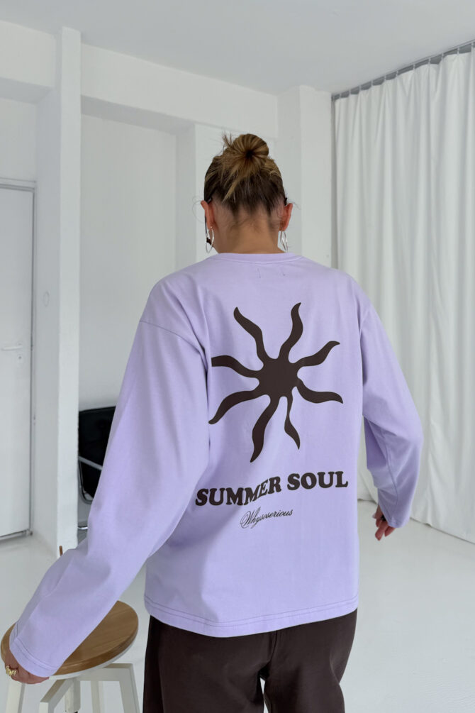 Longsleeve Summer Soul Lilac - obrazek 3