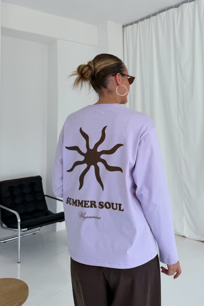 Longsleeve Summer Soul Lilac - obrazek 4