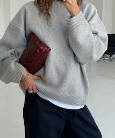 Sweter Wełniany Sophie Grey Unisex