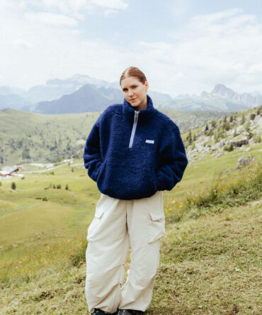 Kurtka Merino Wool Anorak Navy