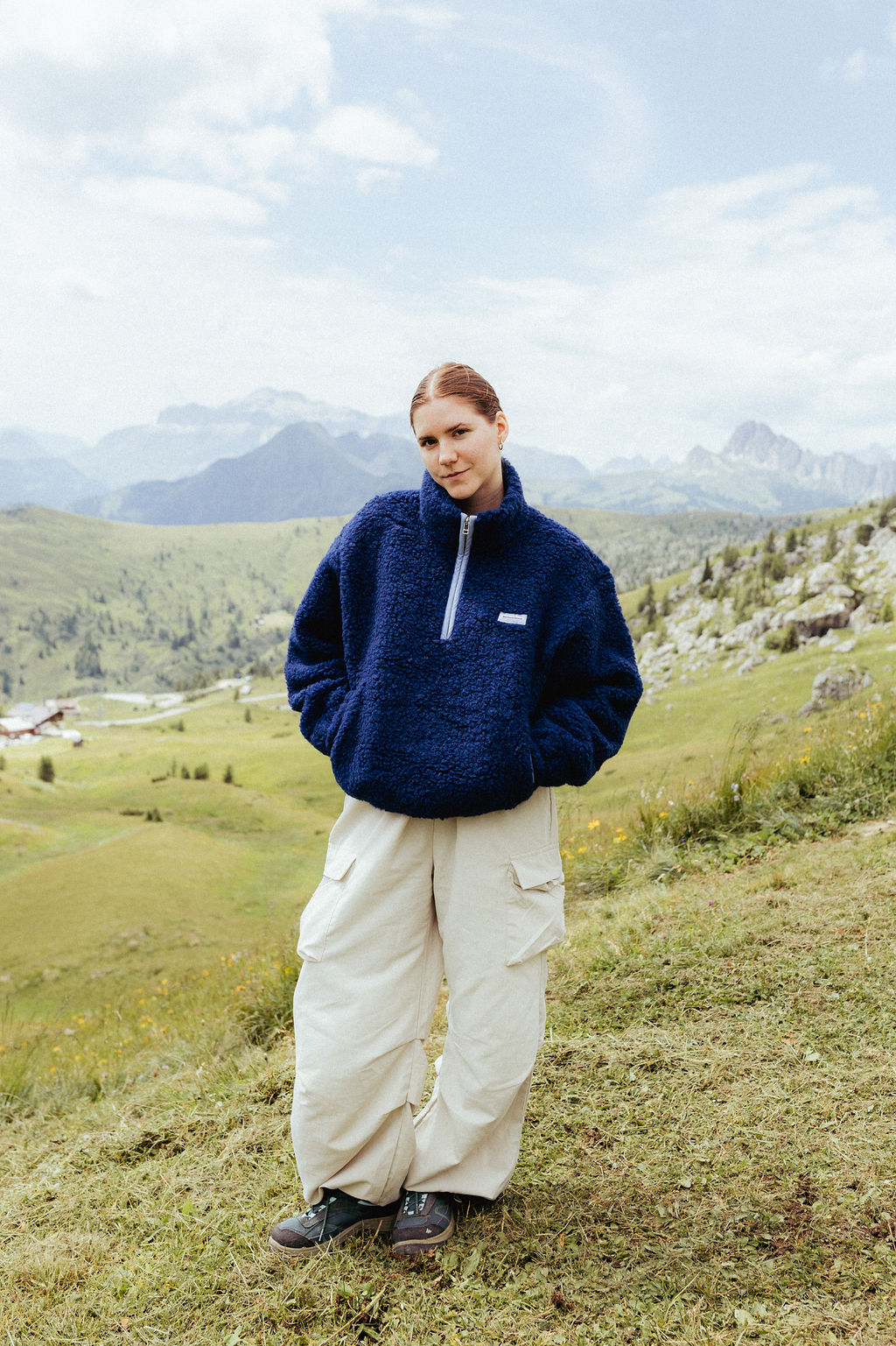 Kurtka Merino Wool Anorak Navy