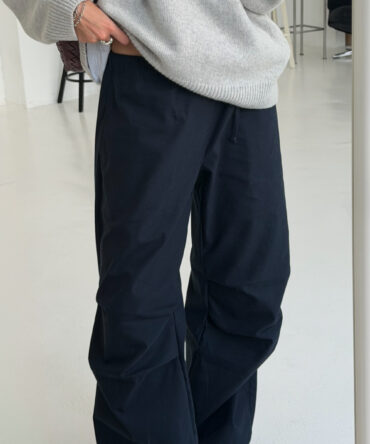 Spodnie Cargo Cotton Navy