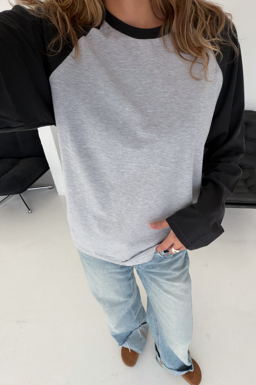 Longsleeve Raglan Grey - obrazek 7