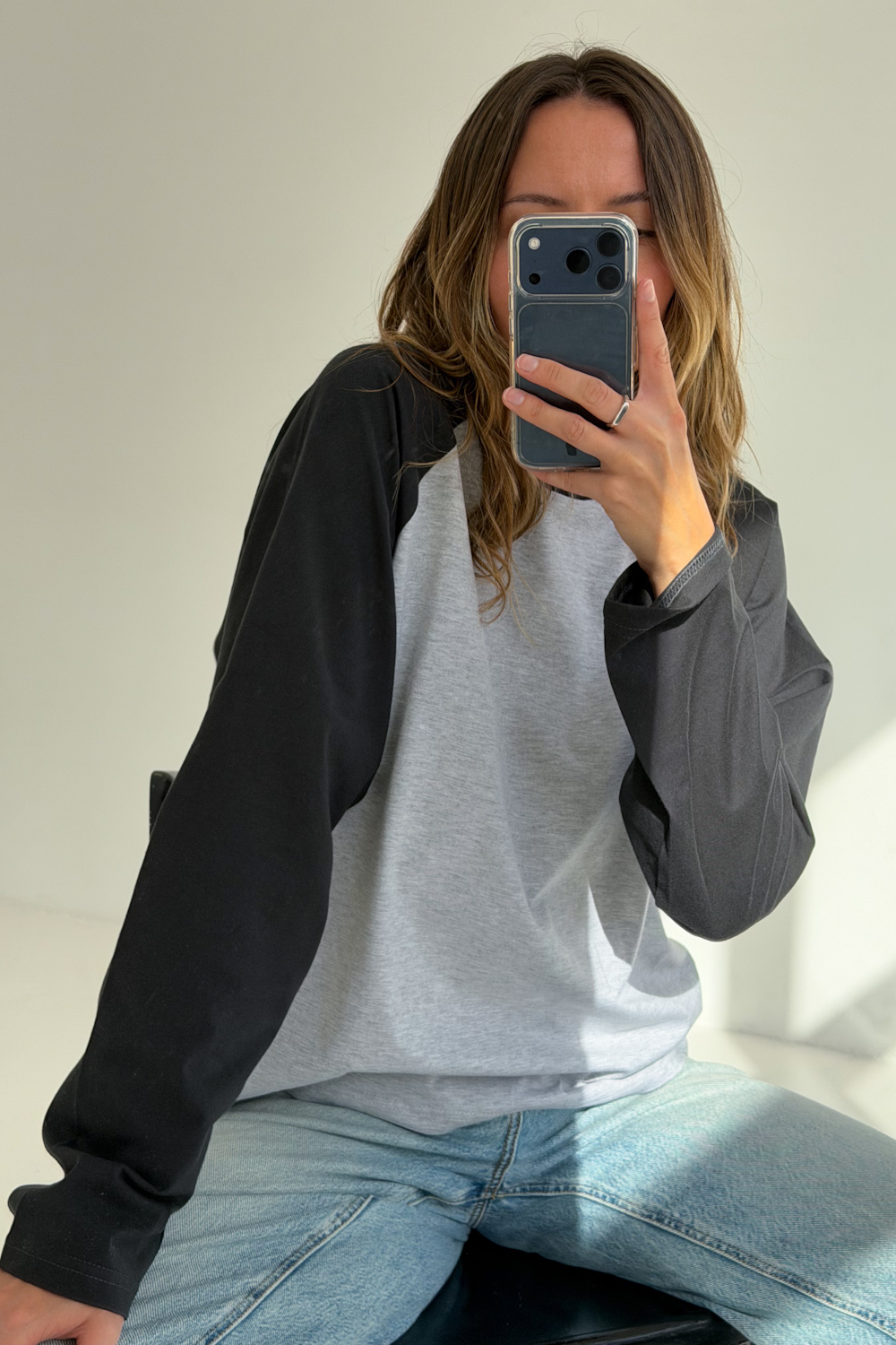 Longsleeve Raglan Grey - obrazek 6