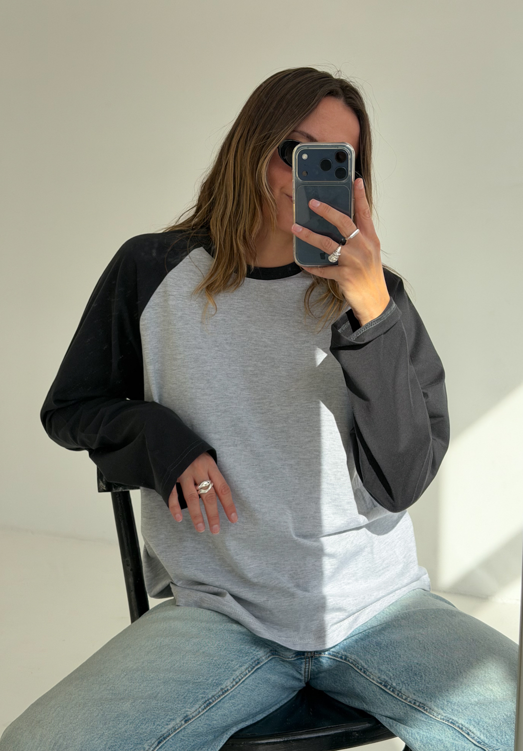 Longsleeve Raglan Grey - obrazek 5