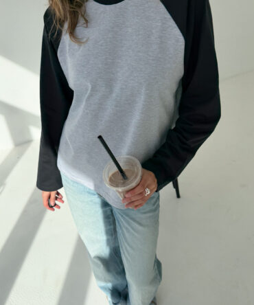Longsleeve Raglan Grey
