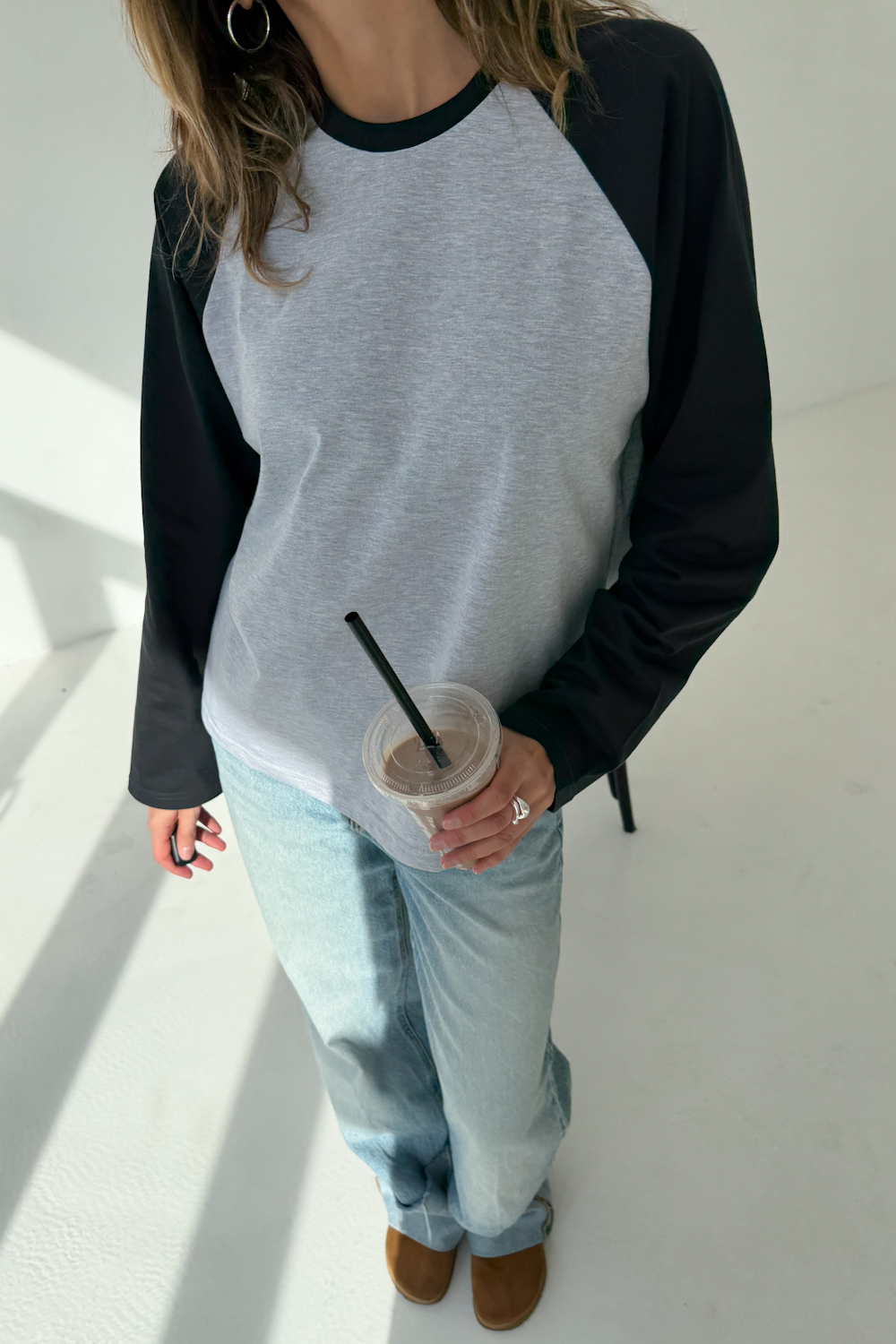 Longsleeve Raglan Grey