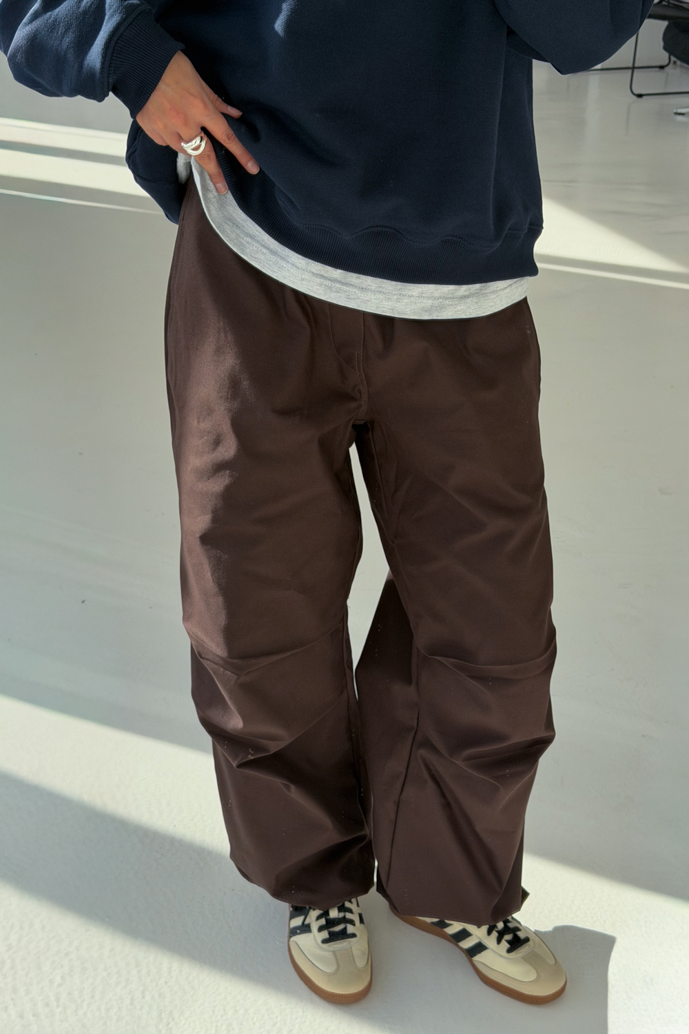 Spodnie Cargo Cotton Chocolate - obrazek 2