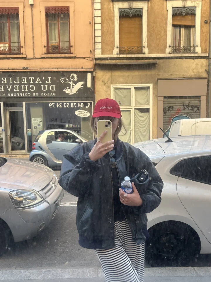 Czapka z daszkiem czerwona Nostalgia